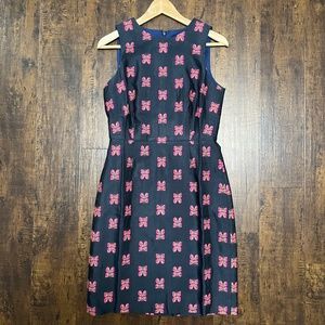 🆕 J Crew sheath dress, butterfly pattern, size 2